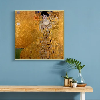 Gustav Klimt Klasická Slávny obraz Plagáty a Tlač Wall Art olejomaľba na Plátno na Stenu Dekoratívnych Obrázok pre Obývacia Izba