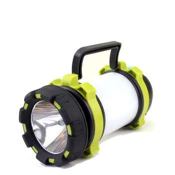Väčšina Jasné LED Baterka Camping Svetlo USB Nabíjateľné Pracovné Svetlo Stmievateľné Pozornosti Worklight Nepremokavé Svetlomet Horák