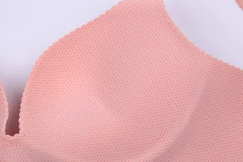 Doprava zadarmo Kontakt ms ráfiky menej bezšvové prádlo čipu Malé prsia spolu hrubé non-stopových spodná bielizeň, podprsenky