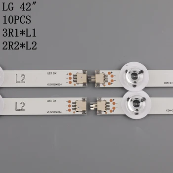 10Pcs x LED Podsvietenie pre LG 42