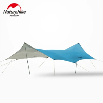 Naturehike 2020 nové Super krém na opaľovanie baldachýn prenosné outdoor camping piknik Baldachýn 8-10 Osoba Nepremokavé Markíza Tarp Stan