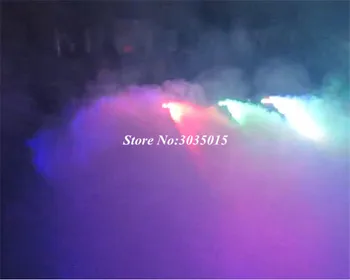 RGB Farby Zmiešané 500W Dymu Stroj Bezdrôtové Ovládanie Hmla Stroj Profesionálne Stage Fogger Veľký Vplyv na Disco Koncert Strany