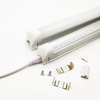 T8 Integrované LEDTube svetlá 8W 15W Pripojiteľná T8 bar svetlo LED žiarivky Trubice 0,3 m 0.6 m LED Laty svetlo T8 LED svetlá