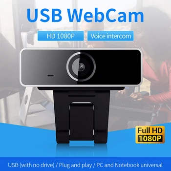 Full HD webová Kamera 1080p USB Streaming hd web cam 1920*1080P Počítač, Notebook, Kamera s Mikrofónom Digitálny USB Video Recorde