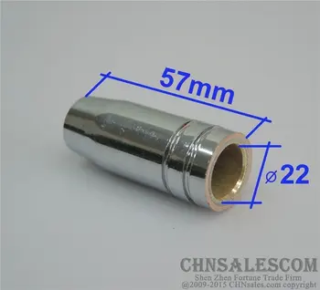 CHNsalescom 59 KS MB 25AK MIG/MAG Zváracie Pištole Kontakt Tip 1.0X28 Plynové Trysky Tip Držiteľ