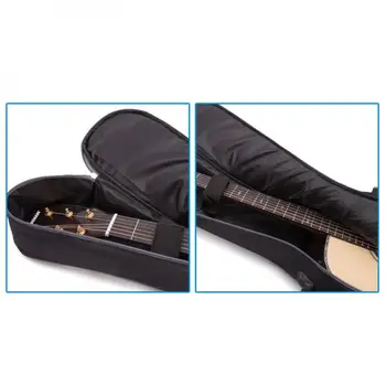 36 Palcový Oxford Tkanina Gitara Prípade Gig Bag Dvojité Popruhy, Polstrovaný 10 mm Mäkká Bavlna Vodotesný Batoh