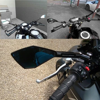 Pre KTM 390 duke 125 200 1290 v 450 250 300 125 1190 Motocyklové Príslušenstvo 8 mm 10 mm Univerzálny Spätné Zrkadlá Modré Sklo