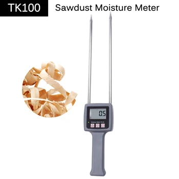 TK100 Digitálne Multifunkčné Vlhkosti Meter Seno Vlhkosti Tester Slamky Vlhkosť Tester pre Otruby Vlákniny Zrná Pôdy Vlhkomer