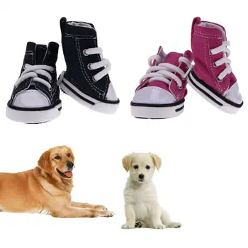 Najpredávanejšie Produkty Šteňa Športový Látkové Topánky Ružová, Modrá Denim Plátno Tenisky Psa Topánky krásne Topánky pre malé psy
