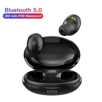 T5 TWS Bluetooth 5.0 Bezdrôtové Slúchadlá Hifi Stereo Športové Slúchadlá Slúchadlá Pre IPhone Bezdrôtové Bluetooth Slúchadlá