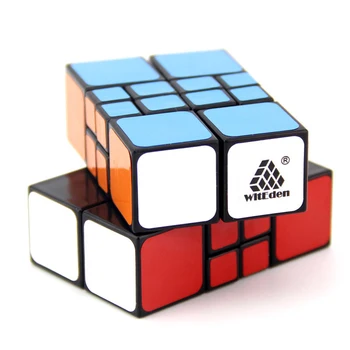 WitEden Nerovné Kamufláž 2x2x4 Magic Cube Profesionálne Rýchlosť Puzzle SQ224 Kocka Vzdelávacie Hračky Darček pre Deti cubo magico