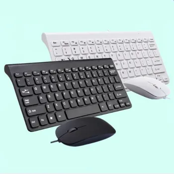 Bezdrôtová Myš klávesnica kombinovaný set 2.4 G mini veľkosť pre Multimediálne tablet Notebook Mac POČÍTAČ, TV Andrews windows