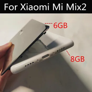 PRE xiao Mi Mix2 Keramické späť kryt batérie pre xiao mi mix 2 batérie dvere prípade zadný kryt Bývanie pre 5.99
