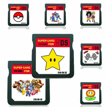 2021 Nový Príchod 510 1 Nintendo DS Hry Kazety Karta Super Combo pre NDS 3DS Zelda Pokemon Mario NDS HRA