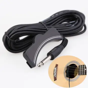 Klasická Akustická Gitara Zosilňovač Soundhole Vyzdvihnutie 6,3 mm Jack, 5M Kábel