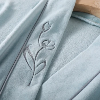 Tehotenstvo Zimné Sleepwear Šaty Elegantné Ošetrovateľskej Pajama Nastaviť Modálne Bavlnené Pyžamá Ženy Materskej Župan & Swaddle Nastaviť