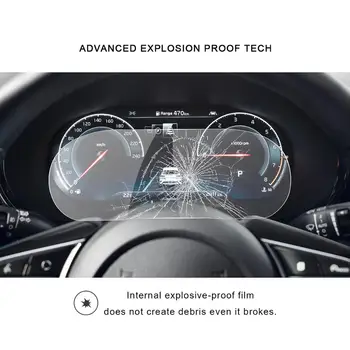 RUIYA Auto Screen Protector Pre XCeed 2020 LCD Prístrojový Panel Displej Vozidla Interiéru Nálepky Príslušenstvo