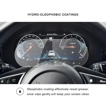 RUIYA Auto Screen Protector Pre XCeed 2020 LCD Prístrojový Panel Displej Vozidla Interiéru Nálepky Príslušenstvo