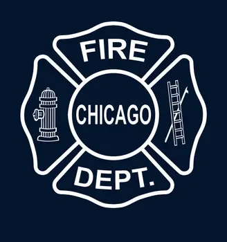 2019 Módne Dvojité Bočné Chicago Fire Tv T-Shirt Hasič T-Tričko Unisex Tričko