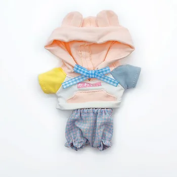 20 cm exo doll oblečenie roztomilý malý králik medveď hoodie 15 cm baby doll oblečenie nemá žiadne atribúty bábiku šaty, oblek