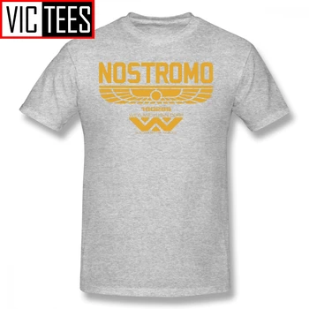 Mens Nostromo T Košele Nostromo Yuntani T-Shirt Percent Bavlna Printed Tee Tričko Zábavné Muž Základné Nadrozmerné Tričko