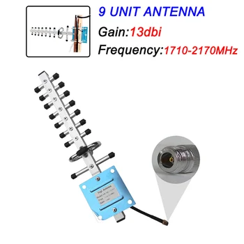 8dbi externú anténu 5/8/9/18 jednotka vonkajšia anténa pre signál booster 2G, 3G, 4G siete GSM, UMTS, CDMA LTE