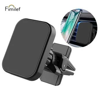 Fimilef Magnetické Telefón Držiak Na Telefón Do Auta Air Vent Mount Universal Mobile Smartphone Stojan Magnet Podporu Mobilný Držiak
