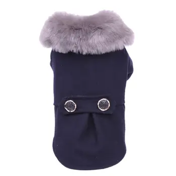Teplé Oblečenie pre psy, Psa Vlnené Kabát roztomilý pes kabát, sako pes jeseň zimná bunda 2color S M L XL Veľkosť vybrať Vysokej Kvality