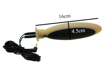 Elektro Šok Príslušenstva Veľké Veľkosti Zadok Plug Análny Vaginálne Plug Massagers E-Stimulácia Dildo Lekárske Sexuálne Hračky Pre Pár