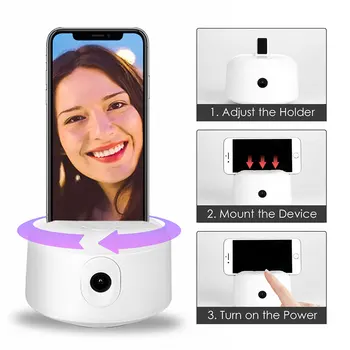 2020 Nové All-In-One Smart Auto Streľbu Selfie Stick 360 Stupeň Otáčania Auto Tvár Objektu Sledovania Pre Vlog Fotoaparát Telefónu Držiteľa