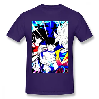 Anime Hrdinovia Tlače Bavlna T-Shirt Kapitán Tsubasa O Futbal Anime Pre Mužov Streetwear Módy