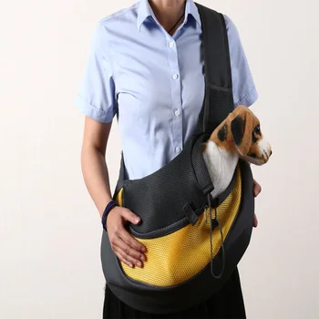 WANGUPET Šteňa Mačka Dopravcov Psa Von Prenosná Taška Taška cez Rameno Messenger Batoh Pes, Pet Pet Products Továreň na Priamy Predaj