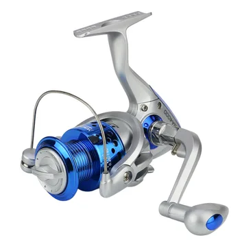 Spinning Rybárske Navijaky Plastové Striebro Je 5,5:1 12 Guľkové Ložiská Sladkovodné Rybárske Lure Rotujúceho Valca SA1000-SA5000