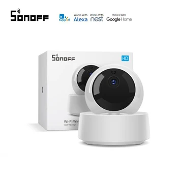 SONOFF GK-200MP2-B 1080p Smart Wireless IP Kamera 360 Pokrytie INFRAČERVENÉ Nočné Videnie 2-Spôsob Zabezpečenia Baby Monitor Surveillance Camera