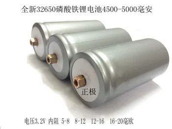 4PCS Pôvodnej Značky používané 32650 5000mAh 3.2 V lifepo4 Nabíjateľná Batéria Professional Lithium Železa Fosfát Batérie