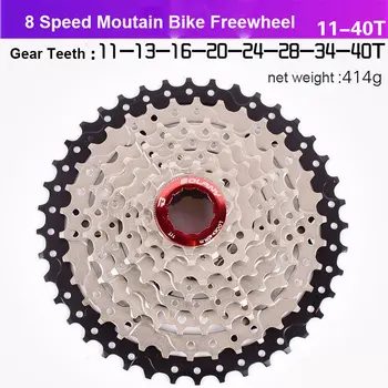 Cyklistické Doplnky, 8 Rýchlosti Horský Bicykel Freewheel Bycicle Freewheel Bicykli Kazeta 11-40T/11-42T