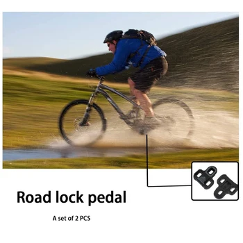 Cestný Bicykel Pedál Zaklínit Self-Locking Pedál Kompatibilné S LOOK KEO Ultralight Bicykli Pedál Cyklistické Doplnky, jazda na Bicykli Kopačky
