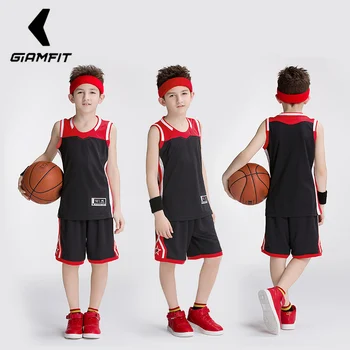 Mládež Retro Basketbalové Dresy Vlastné Deti Basketbalové Oblečenie Priedušná Tím Športová Tepláková súprava bez Rukávov Športové DIY Uniformy