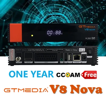 GT media v8 NOVA satelitný prijímač Gtmedia V8 Nova vstavaný WIFI napájanie DVB-S2 Európe Cline TV box rovnaké ako V9 Super