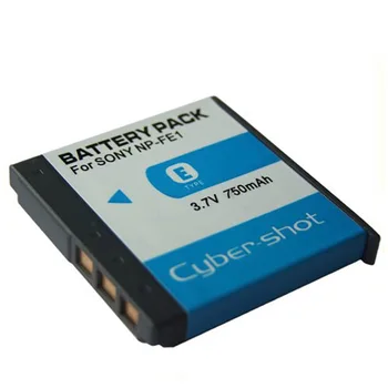 Zbrusu Nový 3,7 V 500mah Vysoko Kvalitný Fotoaparát Batérie pre Sony NP-FE1 DSC-T7 DSC-T7/ B DSC-T7/ S