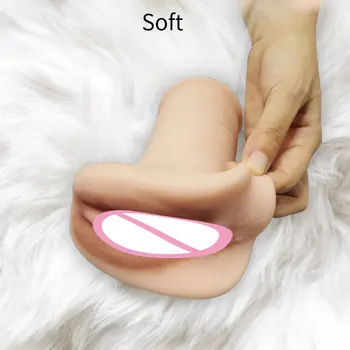 3D Vrecku Skutočná Mačička Umelé Vagíny Muž Masturbators Pohár Silikónové pošvy masturbator sex nástroje sexuálne hračky pre mužov sexshop
