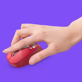 XQ Cartoon Mini Prenosný Wireless Mouse Fuld i361 Office Hry Home Notebook Dievčatá Opto-elektrické 2,4 Ghz Bezdrôtové Iron man