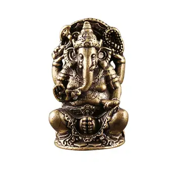 Indický Ganeš Buddha Slon Socha Figúrka Socha Figúrka Domova Ozdoby Remesiel Ručne Vyrábané Ozdoby Domov