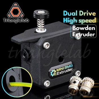 Trianglelab Drivegear Súpravou Dual Drive Výstroj Vytláčacie Auta Klonovanie Btech Upgrade Pre Prusa i3 3d Tlačiarne Výstroj Mini Bowdenových Vytláčacie