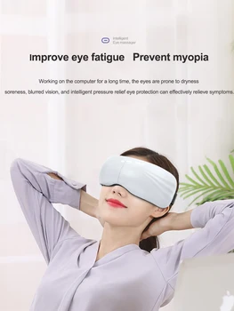 OGAMA CRIUS Nové Trendy bezdrôtový oči masér prenosného masážneho oko bluetooth, vyhrievané vibrácií masér oko