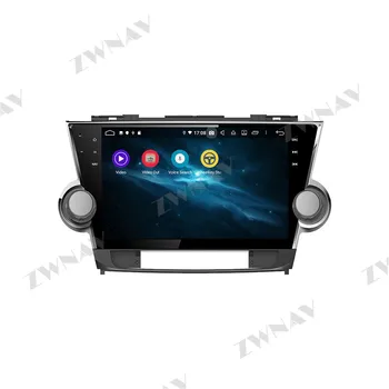 PX6 4G+64GB Android 10.0 Auto Multimediálny Prehrávač Pre Toyota Highlander 2011-Rolovač navi Rádio stereo IPS Dotykový displej vedúci jednotky