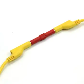 TKDMR 10Pcs Izolované 4 mm zdierka Žien a Žien Banánová Zásuvka Konektory Spojka pre 4 MM Banánových Rozšírenie Adaptéry