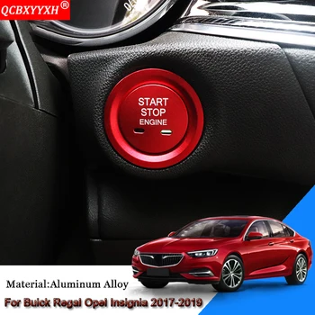 ŠTART Motora Tlačidlo Krytu vypínač Zapaľovania Spínač Kryt Pre Buick Regal Opel Insignia 2017-2019 Holden Commodore (ZB) 2018 2019
