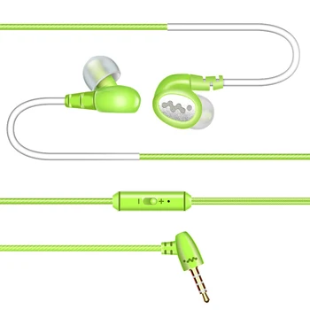 3,5 mm Mini Športové In-Ear Zníženie Hluku, Ultra Bass Stereo HIFI S Mikrofónom Slúchadlá