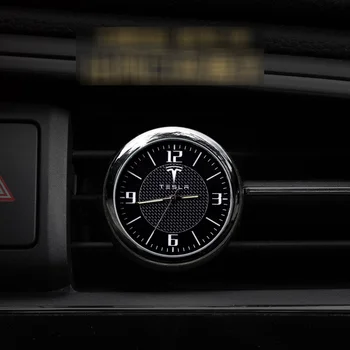 Auto Styling Auto svietiace hodiny nástroj hodiny s logom pre Mercedes benz B R G Triedy GLK GLA w204 W251 W463 Príslušenstvo